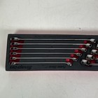 Snap-on Tools 10pc Metric Flank Drive Long Combo Wrench Foam Set Soexlmet01fbr