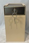 Vintage  out Of Sight  Commercial Metal Home Safe Deposit Box Wall Or Floor