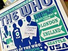 The Who Seattle Wa 2016 Official Ap Screen Print Poster Signed S n   300 Instock