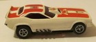 Afx Cuda Funny Car Plymouth In White With Red Stripes  1758 Non-magnatraction