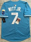 Kansas City Royals- Bobby Witt Jr  Autograph  7 Nike Jersey Jsa Cd05166