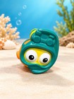 3 Pack Goldfish Swim School Scuba Diver Rubber Bath Toys     New Sealed