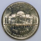 1943-d Jefferson Silver War Nickel Uncirculated Gem Bu Csd