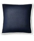 Ralph Lauren Branford Blanc Blue Linen Euro Sham Navy white Nwt  185