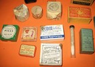 Medicine Apothecary Bottles - Boxes Unit 21 - Total 17 Vintage -