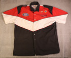 Speed Zone Pit Crew Shirt Xl Men Team Rensi Racing Duralube Nascar Busch Vtg Y2k