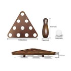 Shuffleboard Bowling Pin Set portable Shuffleboard Table Bowling Pin Set Incl   