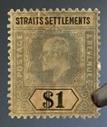 Malaya 1905 Straits Settlements Kevii  1 Mng Wmk Mcca Sg 136 M4018