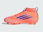 Adidas F50 League Fg Mg Soccer Cleats Shoes Orange Ji3548 Youth Size 5