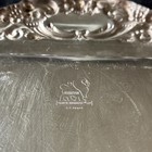 Sheridan Silverplate Victorian Style Ornate Rectangular Tray 17x10 Inches