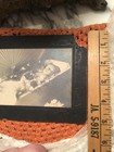 Antique 1800   s Post Mortem Child Image Cabinet Card  Funeral  Casket- Sepia