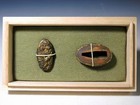 Kyo-kinko School Golden Dragon        Fuchi Kashira Edo Original Tsuba Antique