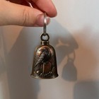 3d Crows Motorcycle Guardian Bell  Blood Moon Cemetery One Size  Black Gold