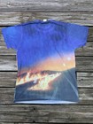 Vtg All Over  Print  Back To The Future Movie Promo T Shirt Size Xl