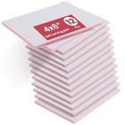 14 Pack Rubber Carving Block  4  X 6  Easy Cut Lino Blocks  Soft Linoleum 