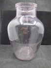 Large Antique Vintage Light Purple Glass Wax Seal Canning Jar