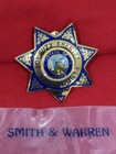 Vintage River County  Deputy Sheriff Idaho Badge 2 1 2    Seven Point Smith Warren
