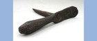 18th Century Antique Wrought Iron Shutter Dog Crate Opener Tool Screw Nail