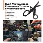Trauma Shears Foldable Tactical Scissors - 6-in-1 Heavy Duty Emergency Response