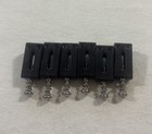 Graph Tech String Saver Saddles 2-1 16  Strat Tele Black W  Nickel Hw
