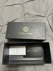 Versace Black Hard Case For Glasses sunglasses Storage Box W  Insert   Booklets