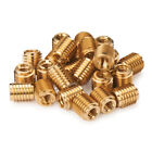 E-z Lok 1 4-20 E-z Knife Threaded Insert Brass 25 Piece