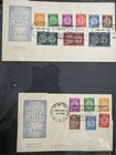 Israel Coin-currency Stamps Collection Mnh 1948-1950   s Including Doar Ivri 2 Fdc
