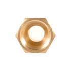 Brass Pipe Fitting 3 8 Inch Npt Male To 1 2 Inch Npt Female Brass Pipe Hose T   