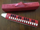 Vintage Hohner Red Melodica Alto Mint Condition