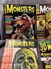8 Monster Horror Magazines Famous Monsters 60s 70s World Film Scary Reader Copy