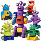 Magnet Robot Toy For Kids 3-5  Old - Monster Magnet Toys Stacking Transform T   