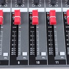 12 Channel Audio Mixer Bluetooth Usb Dj Sound Mixing Console Amplifier Studio