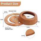 Lvacodv Pitcher Pump Leathers Repair Kit Leather Lower Valve   Cup   