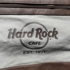 Hard Rock Cafe Pin Large Messenger Bag Gray Canvas All Is One Plaid Interior