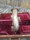 Vintage Buescher True-tone Low Pitch Alto Saxophone With Mouthpiece W case