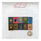 Victorian Style Book 10 Pc Miniature Prop Faux Books In 1 12 Scale