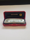 Hohner Golden Melody Harmonica No 542 Key Of C W  Case Made In Germany Vtg