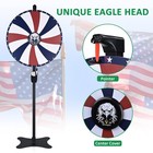 Winspin Prize Wheel 16 Slots Spinning Game Dry Erase Floor Stand Eagle Head 24 