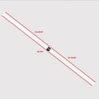 For Ozark Trail 10  X 10  New Simple Push Straight Leg Canopy Gazebo Middle Trus