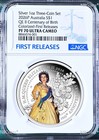 2026 Hm Queen Elizabeth Ii 100 Anniversary 3-coin-set Silver  1 Ngc Pf70 1oz X3