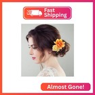 Bbto 21 Pcs Flower Hair Clip Rose Hair Clips Barrettes For Women Flower Accessor