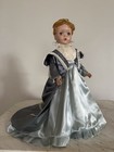 Vintage Unmarked 17  Hard Plastic 1950 s Dressed Blonde Doll 50s Hard Plastic