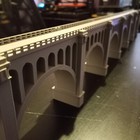 Kato Double Track 30-inch Long Paulins Kill Viaduct Bridge 3d Printed 