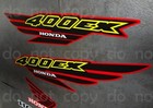 400ex Decals Graphics 12pc Kit Atv Quad Gen 1 Red   Yellow   Bk Grafico Stickers