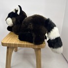 Kohl s Cares Laying Raccoon 11  Plush Stuffed Animal Toy Euc