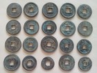 20pcs Collect Ancient China Bronze Coins Chinese Old Dynasty Currency Cash