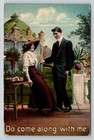 Lot Of 3 Antique Romance Love Postcards Early 1900s