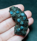 Big Blue Sapphire Rough  Blue Sapphire Raw  Blue Sapphire Specimen  50x23mm 