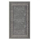  Alfombras Modern Bordered 2x4 Non-skid  non-slip  Low Profile Pile Rubber 