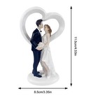 Wedding Cake Topper Bride Groom Resin Decoration Party Decoration Gift For Lover